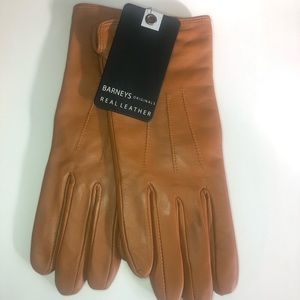 Barneys Originals Real Leather Gloves